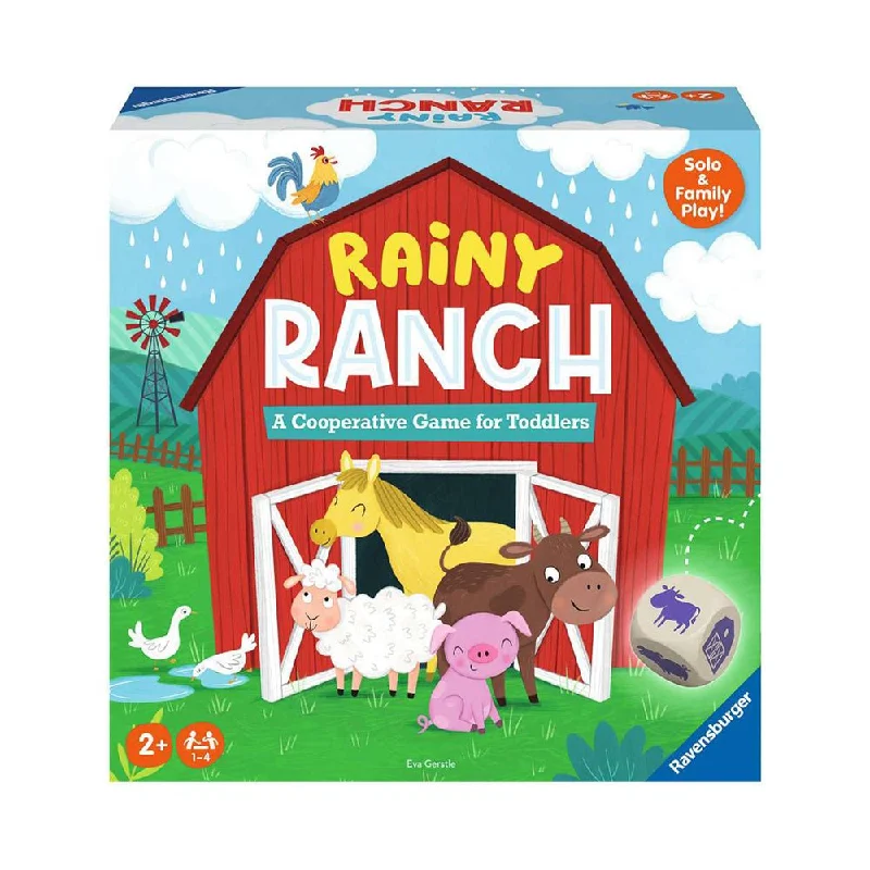 Logical puzzles Ravensburger Rainy Ranch Game
