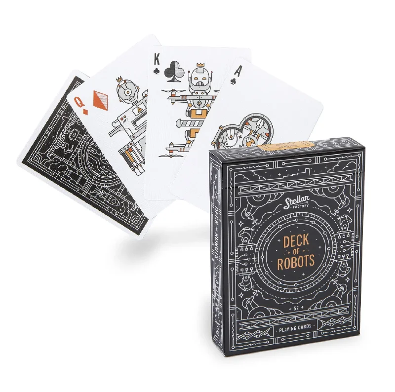 Social games Robots Playing Cards