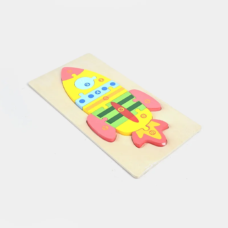 Strategic puzzles Rocket Wooden Puzzle Toy