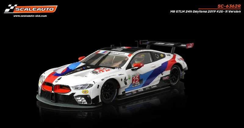 Fun toy carsScaleauto SC-6362R BMW M8 GTLM No. 25, Daytona 2019