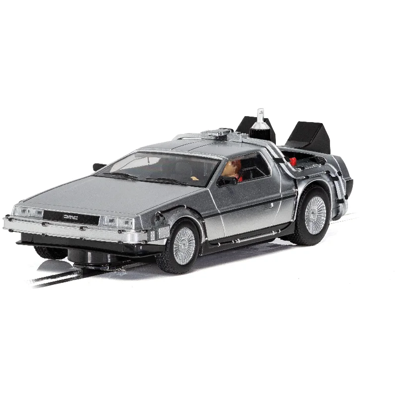 Realistic toy carsSCALEXTRIC DeLorean - 'Back to the Future 2' Time Machine