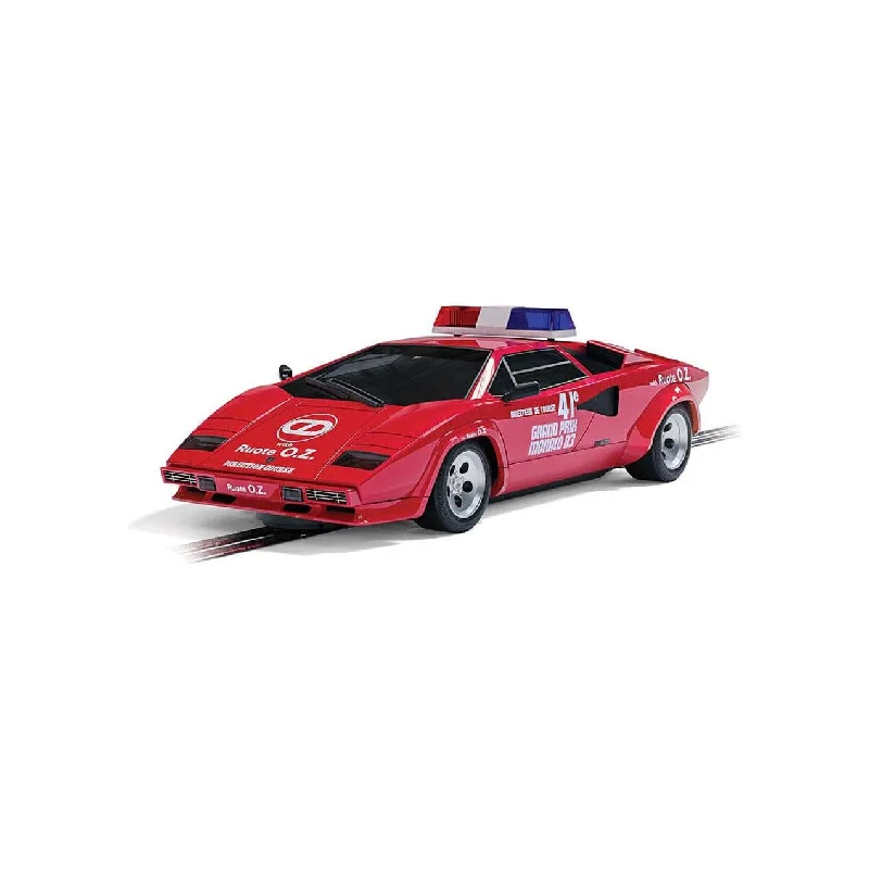 High-quality toy cars SCALEXTRIC Lamborghini Countach - 1983 Monaco GP Safety Car