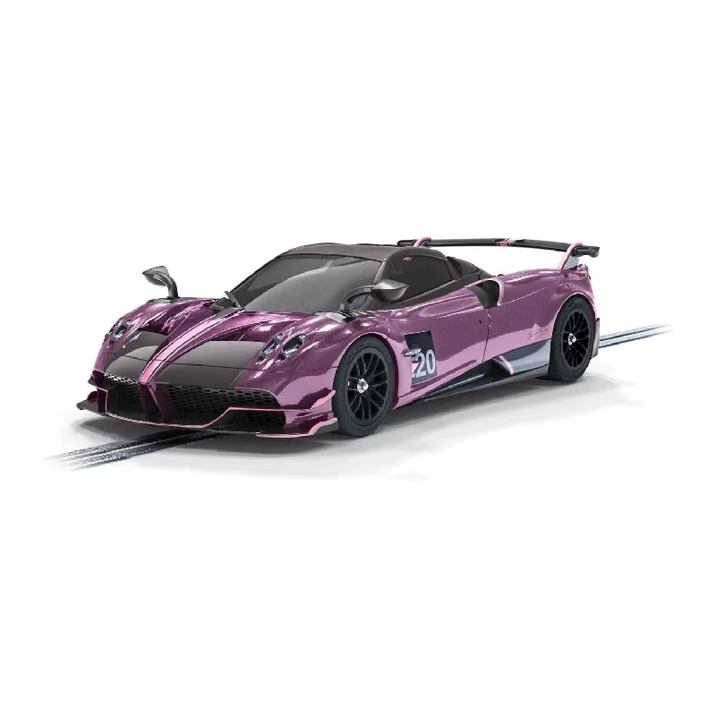 High-quality toy cars SCALEXTRIC Pagani Huayra Roadster BC Drago Viola Edition