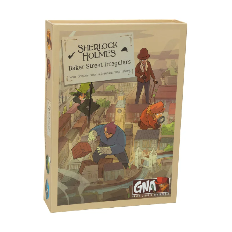 Exciting gamesSherlock Holmes: Baker Street Irregulars Cooperative Mystery Game