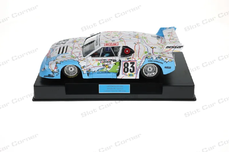 Durable toysSideways HC11 BMW M1 Gr. 5 No. 83, Historical Colors Carte de France '80 Tribute