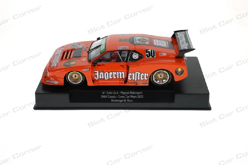 Fun toy carsSideways SW83 BMW M1 Gr. 5 Jagermeister No. 50. Como Car Week '23