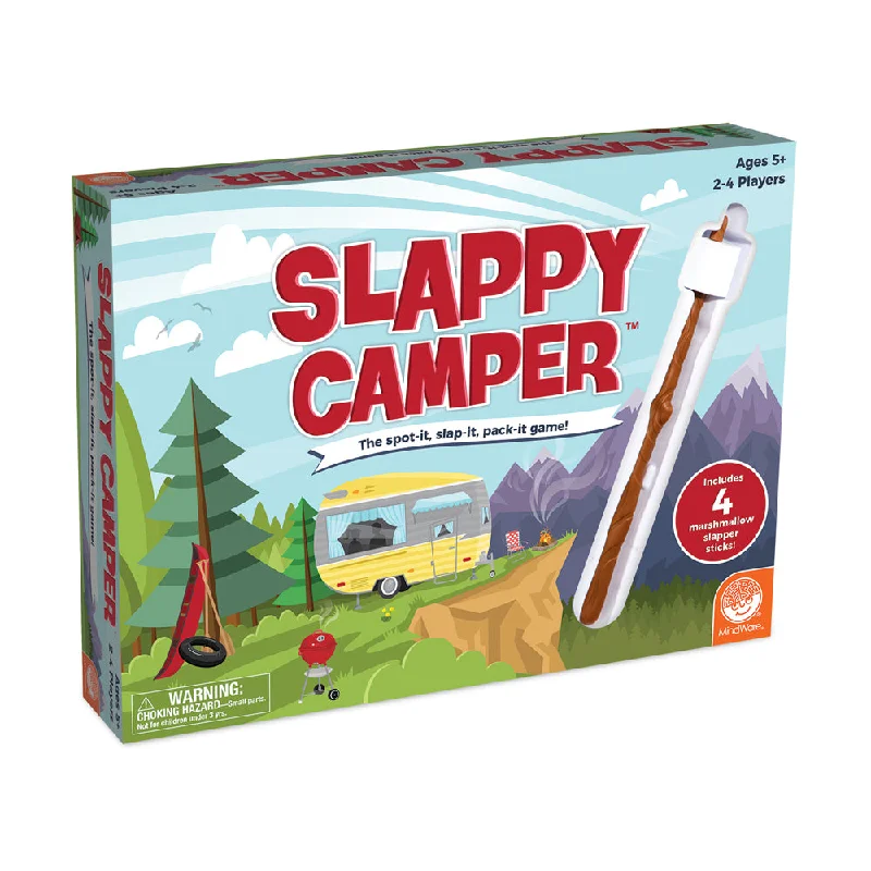 Logical puzzles Slappy Camper Family Board Game by MindWare