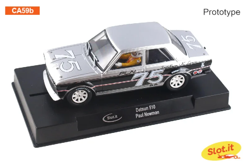 High-quality materials toys Slot.It CA59b Datsun 510 Paul Newman No. 75 (PRE-ORDER)