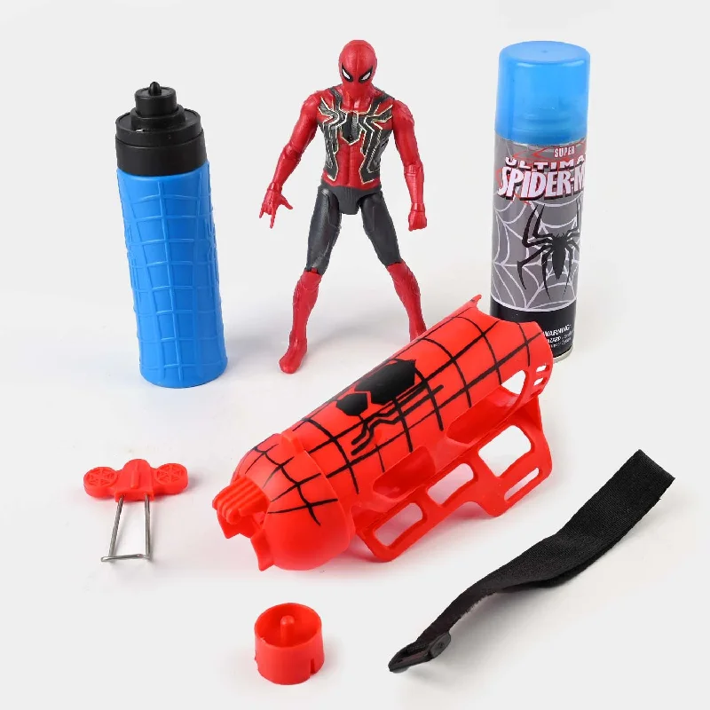 Intricate puzzles Action Hero Water Spray Spider Play Set For Kids
