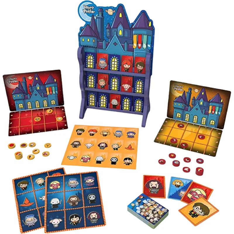 Time-consuming puzzles Spin Master Harry Potter Games HQ 8 Games in 1 Multi Game