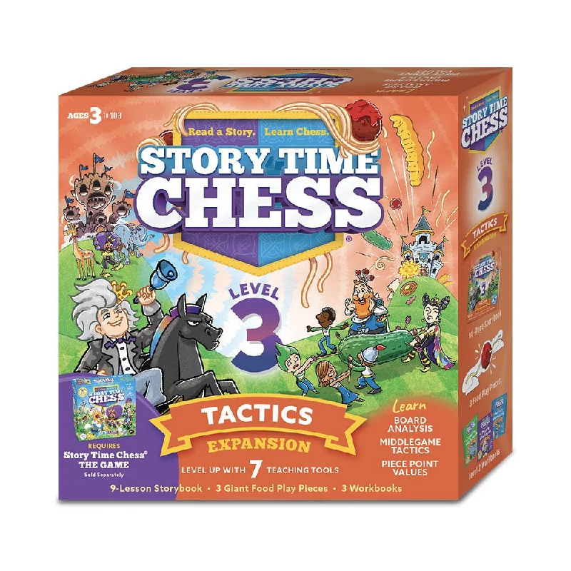 Exciting gamesStory Time Chess: Level 3