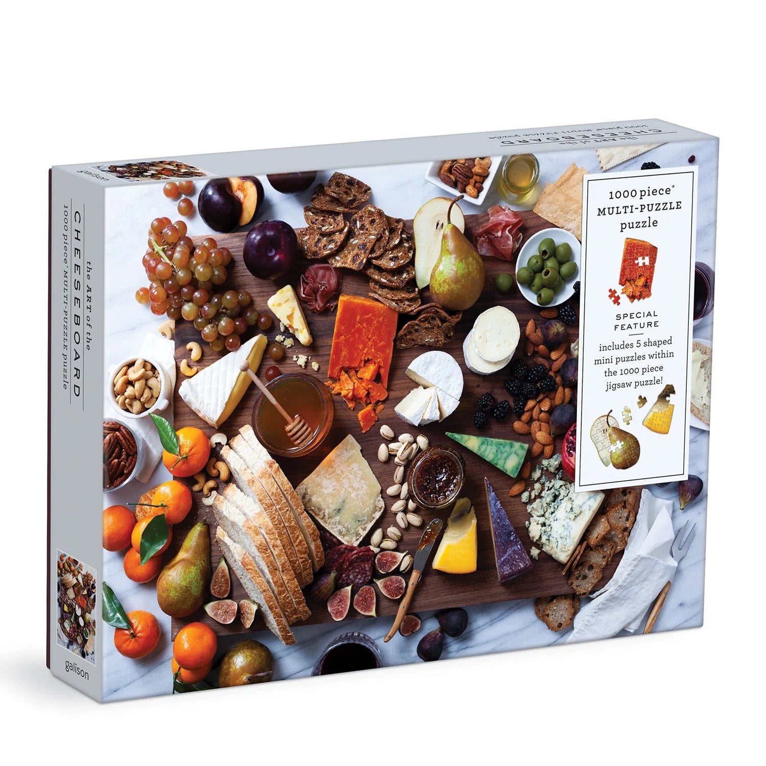 Entertaining games The Art of The Cheeseboard 1000 Piece Puzzle