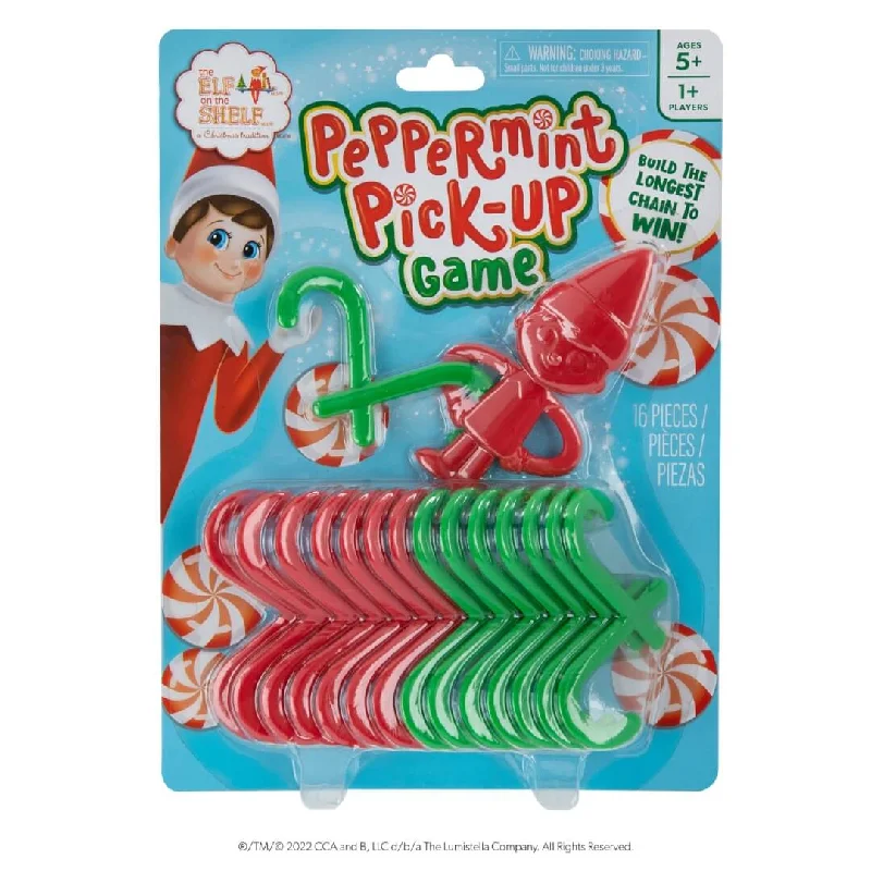 Challenging puzzles The Elf on the Shelf® Peppermint Pick-up Game