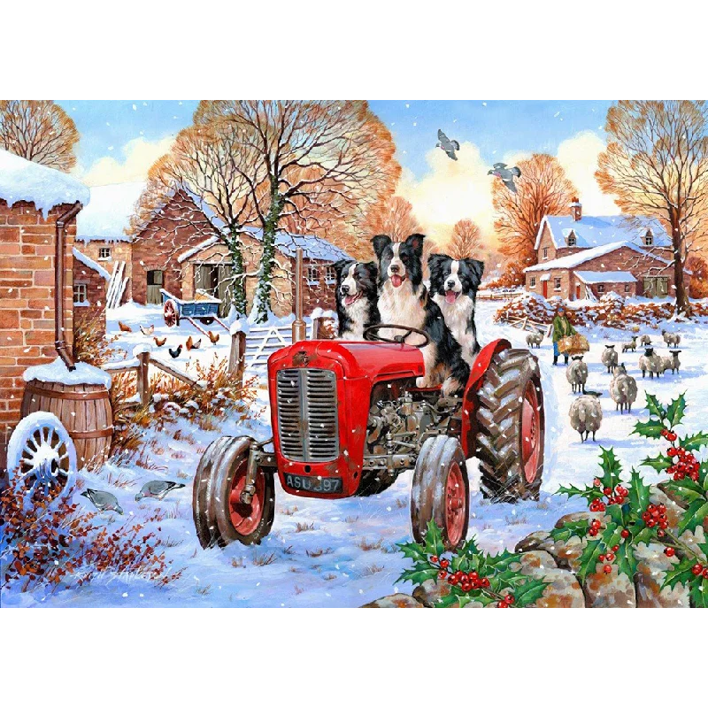 Exciting gamesThe House of Puzzles Beau, Belle & Bramble, 1000 Piece Jigsaw Puzzle