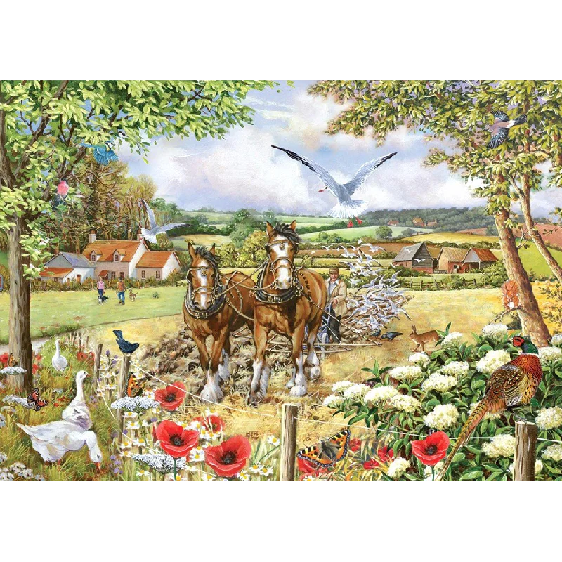 Exciting gamesThe House of Puzzles Bonnie & Clyde, Big 250 Piece Jigsaw Puzzle