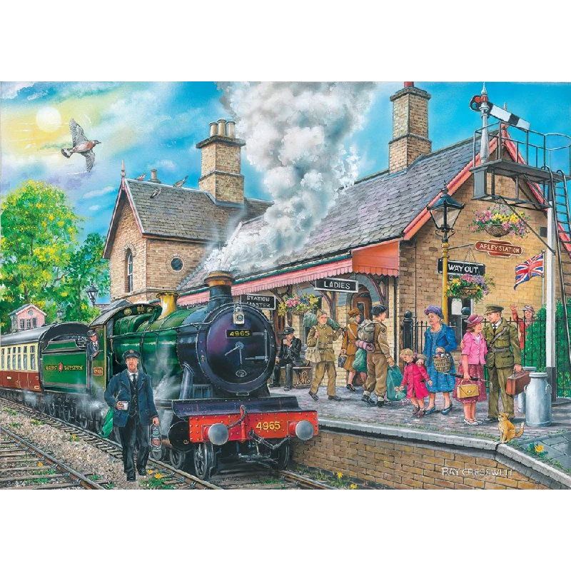 Age-appropriate puzzles The House of Puzzles Bringing Them Home, 1000 Piece Jigsaw Puzzle