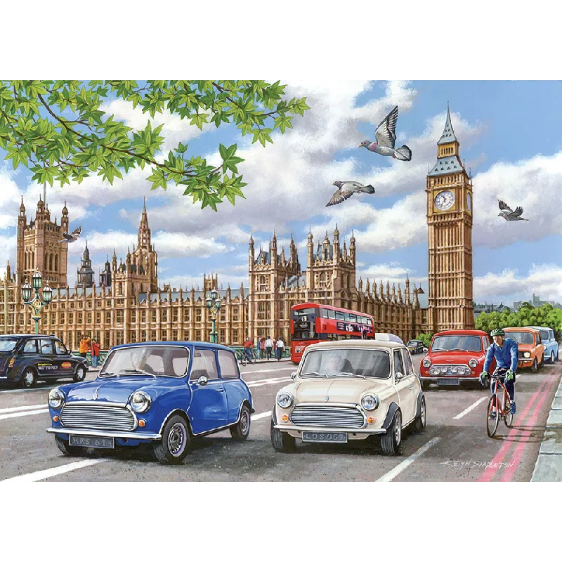 Interactive games The House of Puzzles Classic Style, Big 500 Piece Jigsaw Puzzle