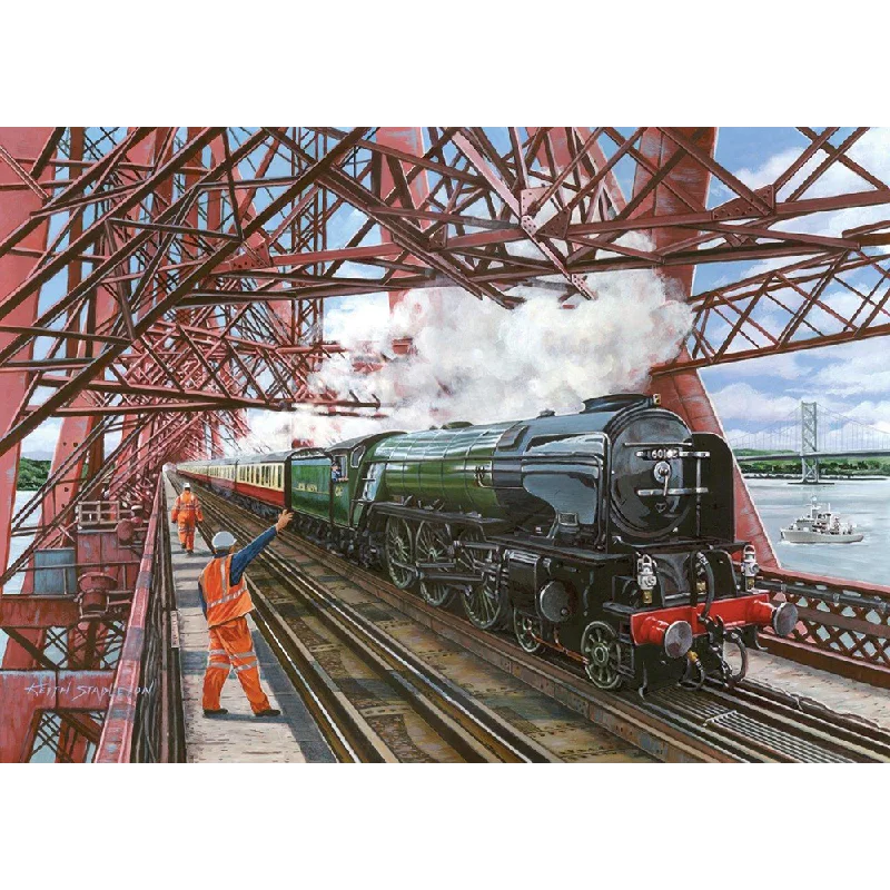 Educational games The House of Puzzles Crossing The Forth, Big 500 Piece Jigsaw Puzzle