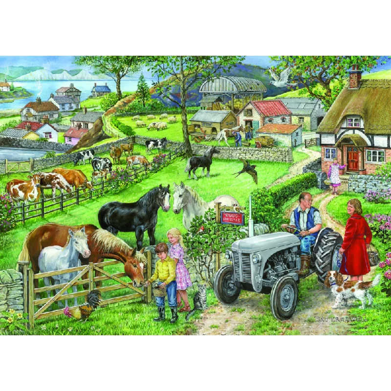 Innovative gamesThe House of Puzzles Eggs For Sale, 1000 Piece Jigsaw Puzzle