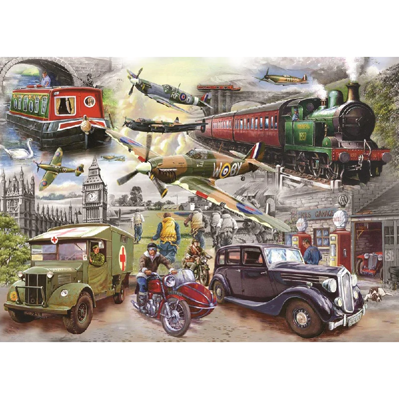 Entertaining games The House of Puzzles Fading Memories, 1000 Piece Jigsaw Puzzle