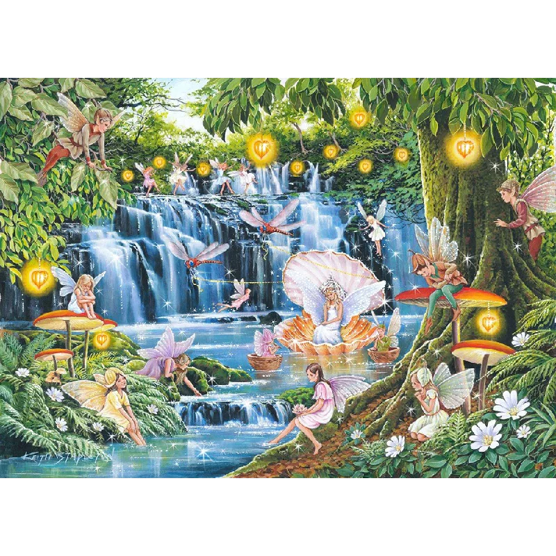 Fun gamesThe House of Puzzles Faerie Lights, Big 500 Piece Jigsaw Puzzle