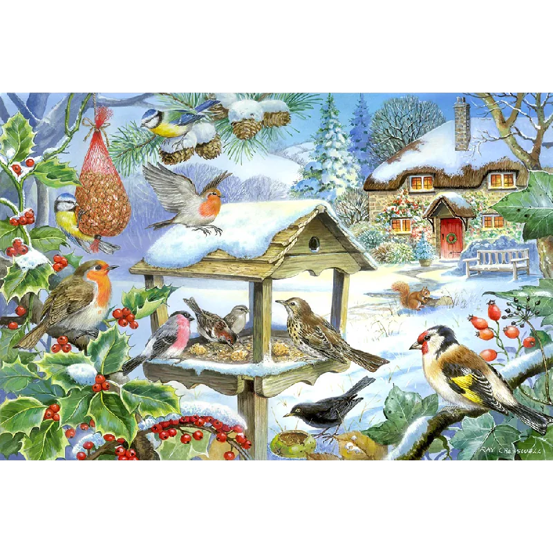 Innovative gamesThe House of Puzzles Feed The Birds, Big 250 Piece Jigsaw Puzzle