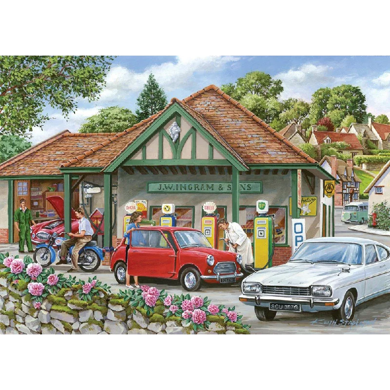 Multi-level puzzles The House of Puzzles Fill Her Up Please, Big 250 Piece Jigsaw Puzzle