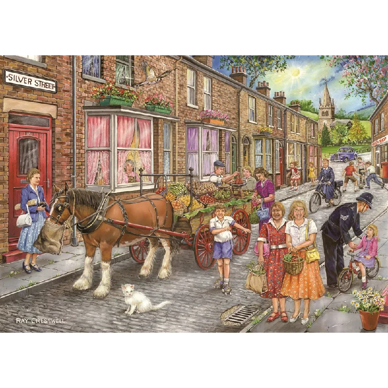 Relaxing games The House of Puzzles Fruit & Veg Man, 1000 Piece Jigsaw Puzzle