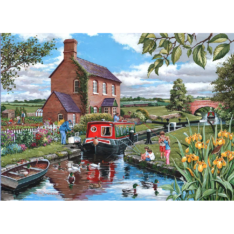 Addictive games The House of Puzzles Keepers Cottage, 500 Piece Jigsaw Puzzle