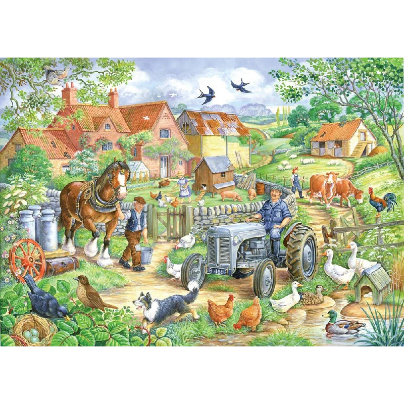 Interactive games The House of Puzzles Keeping Busy, Big 250 Piece Jigsaw Puzzle