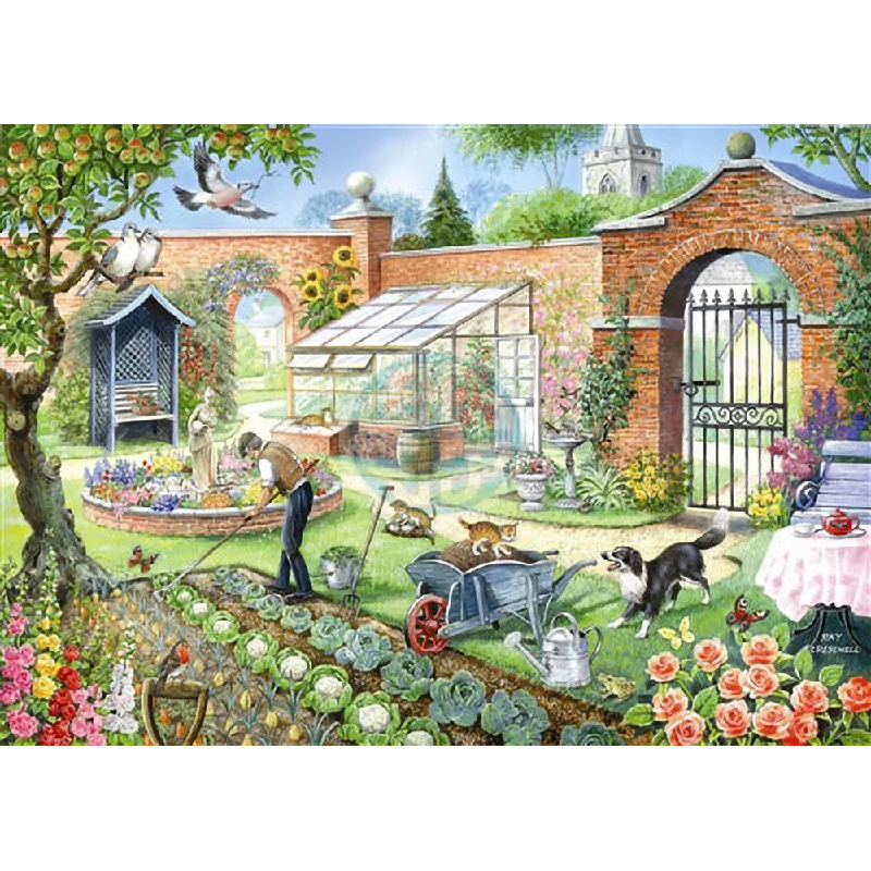 Logical puzzles The House of Puzzles Kitchen Garden, 1000 Piece Jigsaw Puzzle