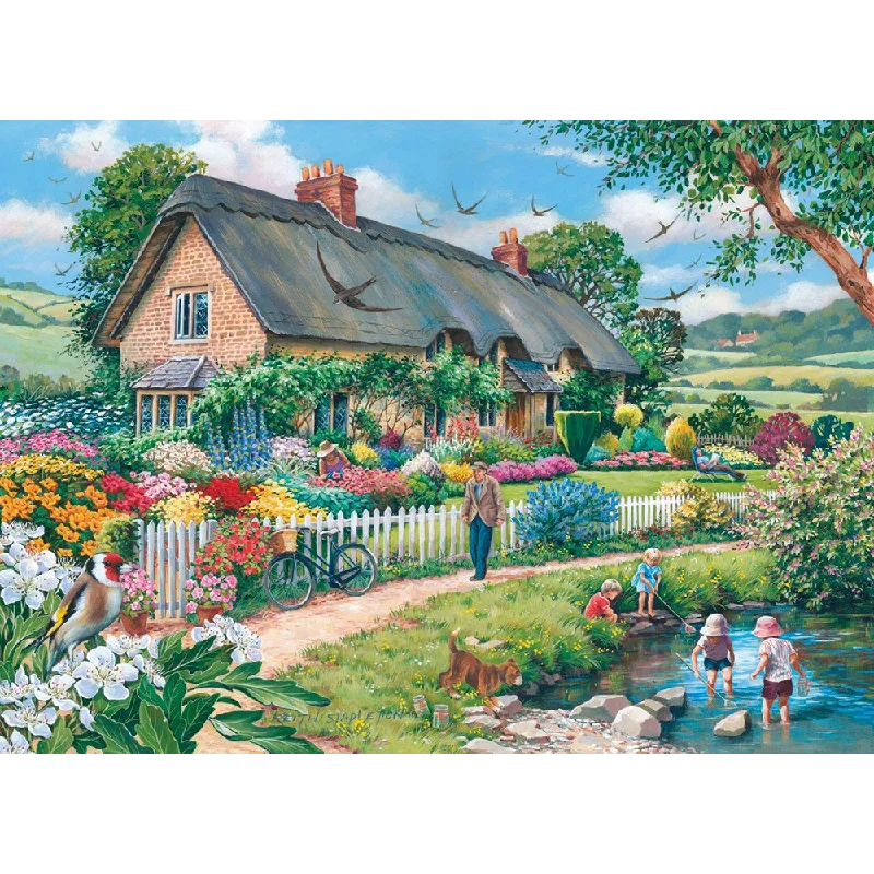 Challenging puzzles The House of Puzzles Lazy Days, 500 Piece Jigsaw Puzzle