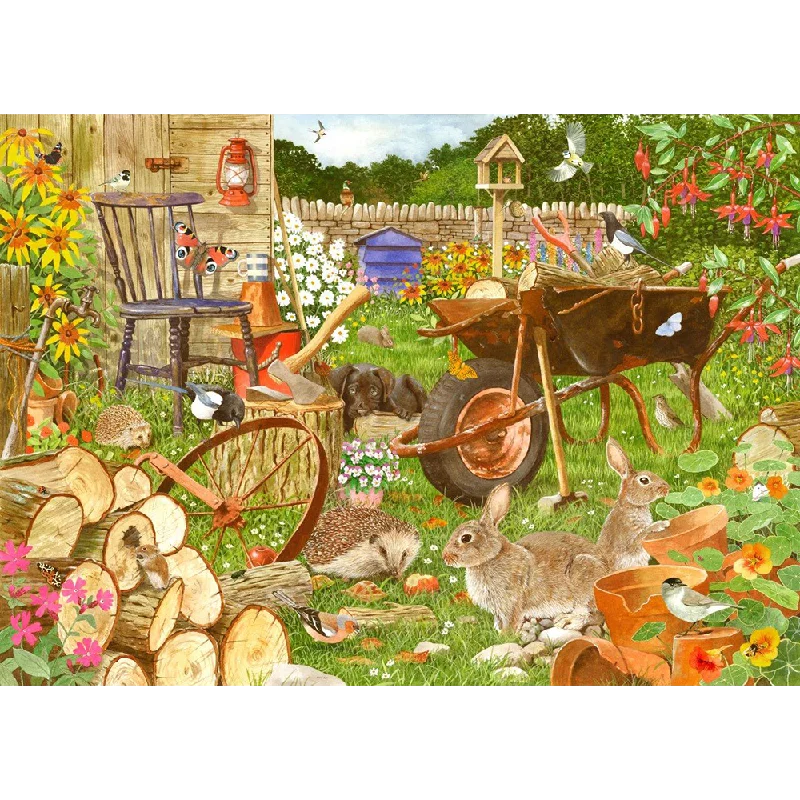 Innovative gamesThe House of Puzzles Like Rag Tag And Bobtail, 1000 Piece Jigsaw Puzzle