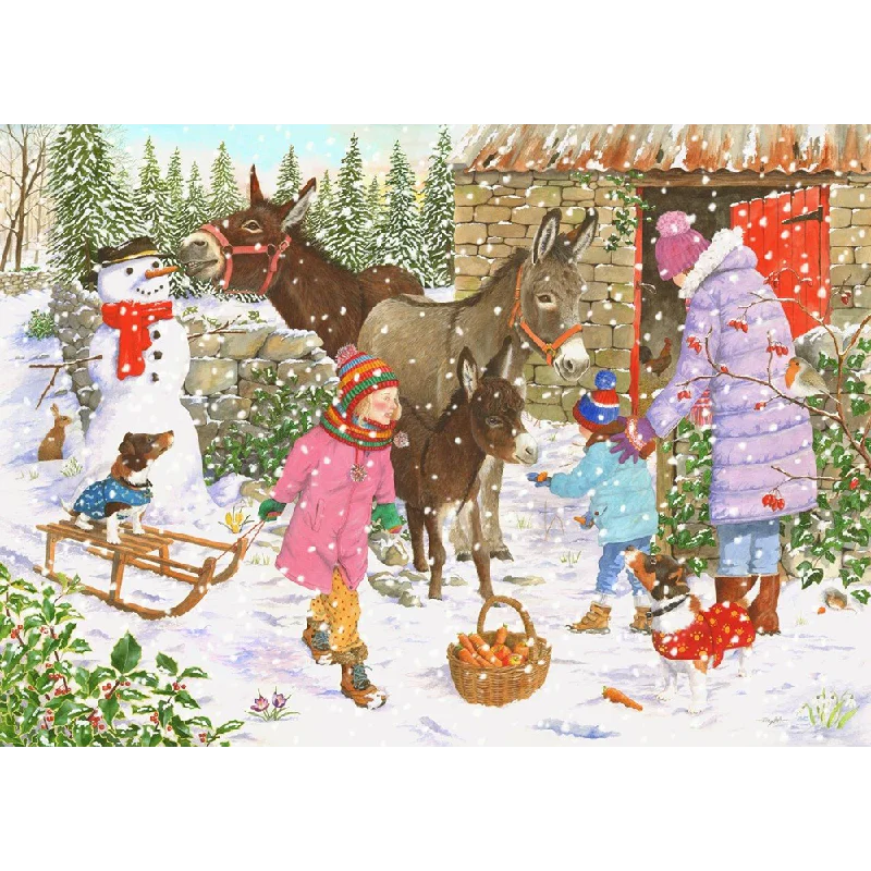 Time-consuming puzzles The House of Puzzles Little Donkey, 1000 Piece Jigsaw Puzzle