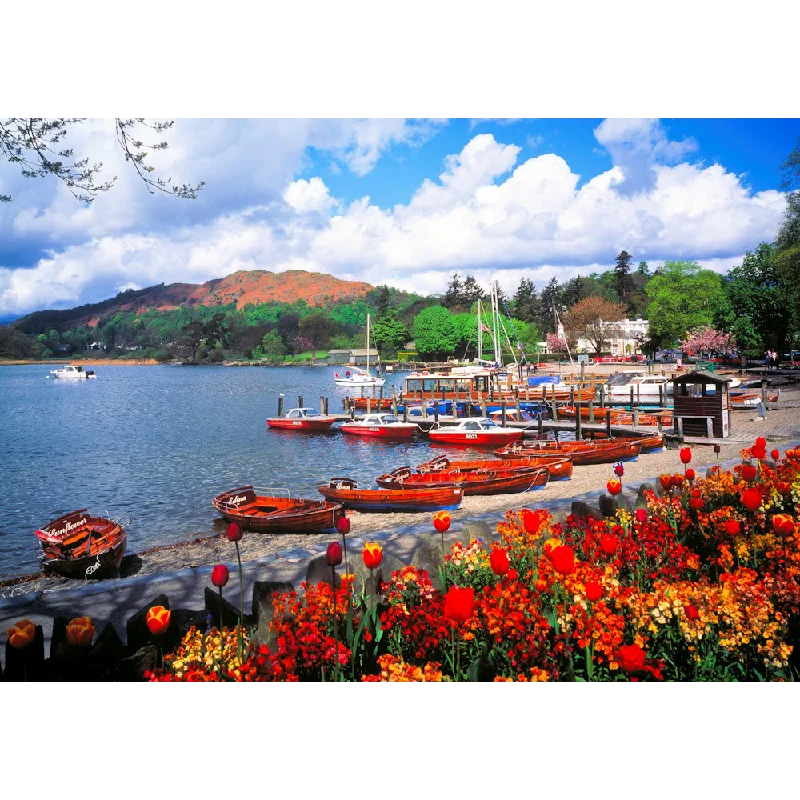 Multi-level puzzles The House of Puzzles Lovely Lakeland, 1000 Piece Jigsaw Puzzle