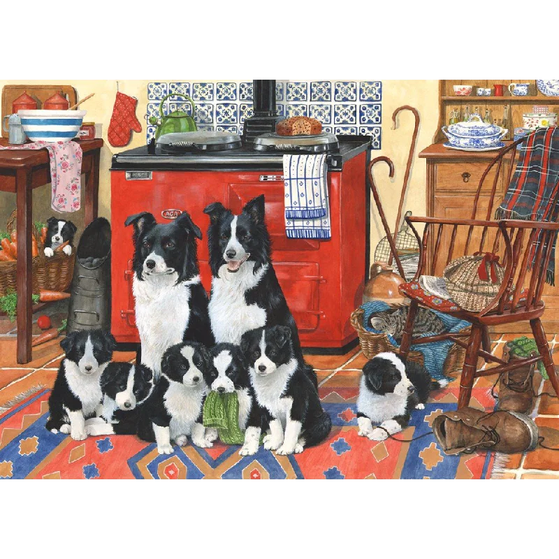 Intricate puzzles The House of Puzzles Meet The Family, 1000 Piece Jigsaw Puzzle
