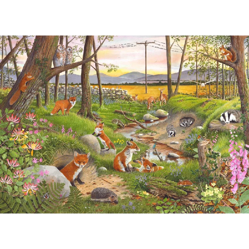 Innovative gamesThe House of Puzzles Midsummer Twilight, Big 250 Piece Jigsaw Puzzle