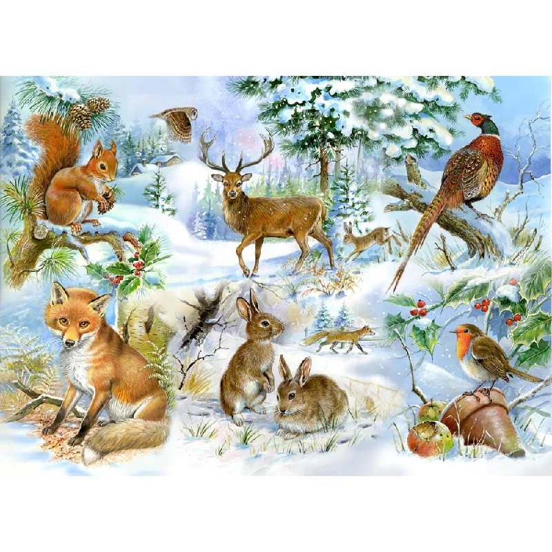 Strategic puzzles The House of Puzzles Midwinter, Big 250 Piece Jigsaw Puzzle