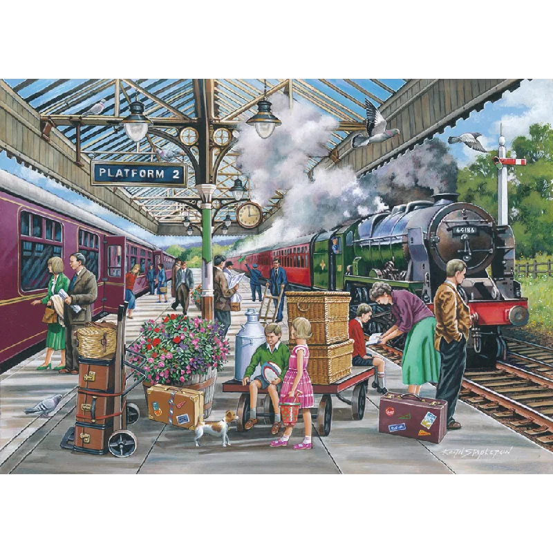 Intricate puzzles The House of Puzzles No.16 - Ready To Roll, 1000 Piece Jigsaw Puzzle