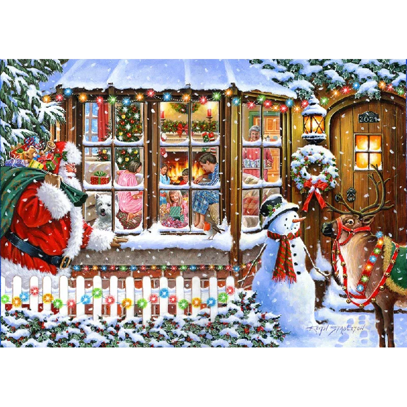 Logical puzzles The House of Puzzles No.16 - With Love From Santa, 1000 Piece Jigsaw Puzzle
