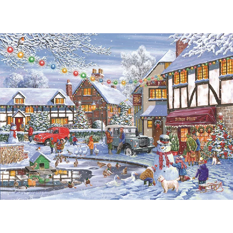 Interactive games The House of Puzzles No.20 - On Thin Ice, 1000 Piece Jigsaw Puzzle