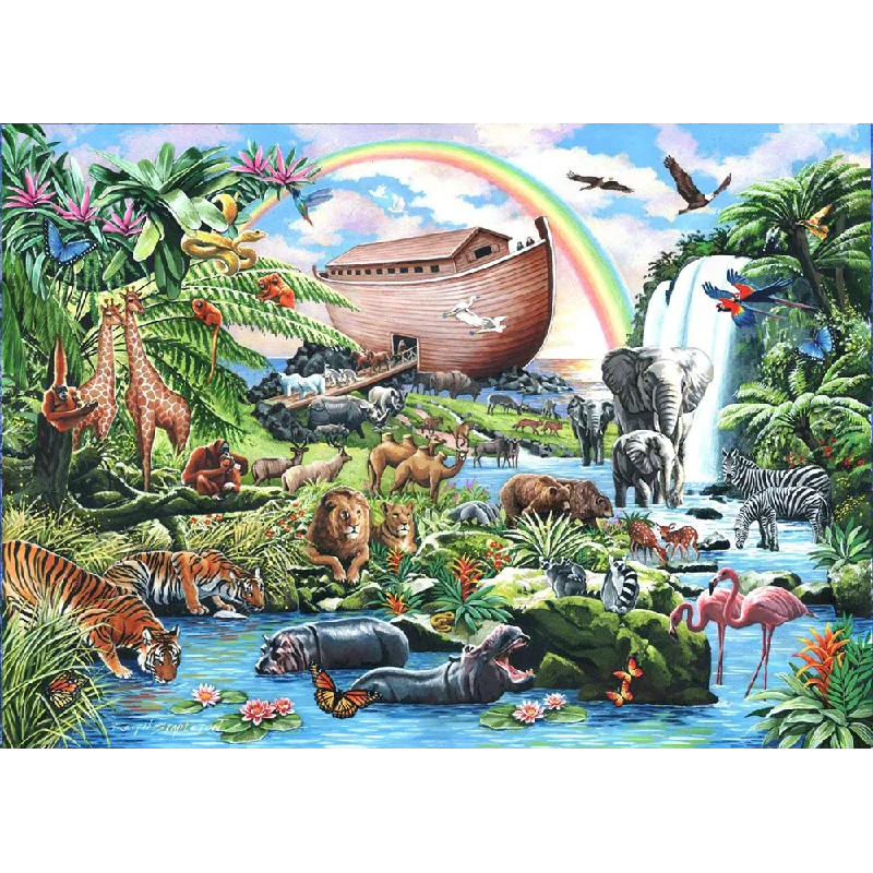 Innovative gamesThe House of Puzzles Noah's Ark, Big 500 Piece Jigsaw Puzzle