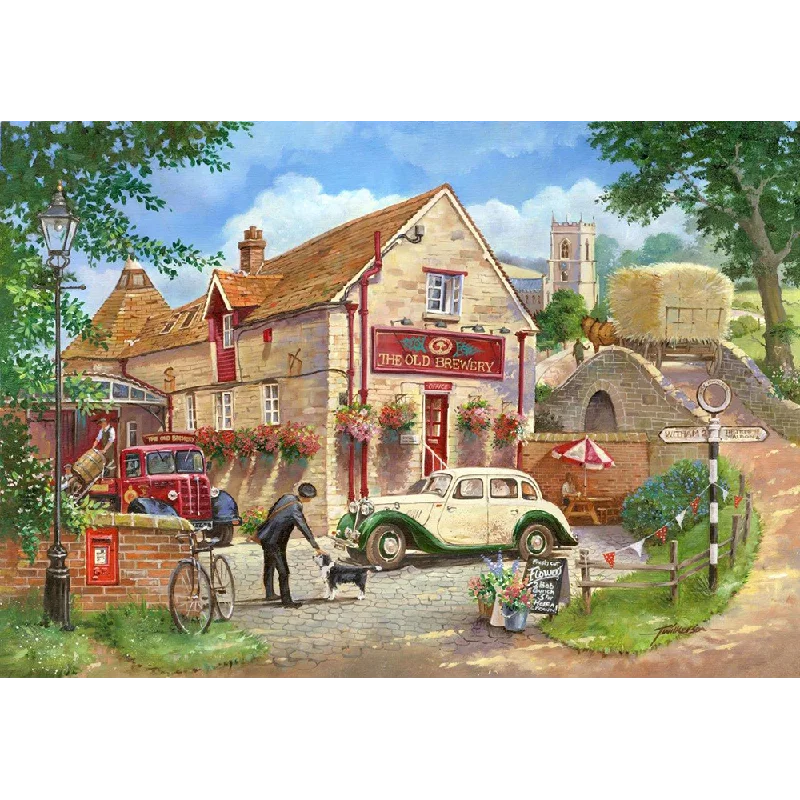 Casual games The House of Puzzles Old Brewery, 500 Piece Jigsaw Puzzle
