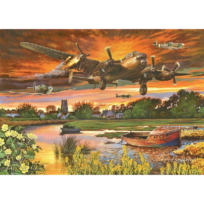 Relaxing games The House of Puzzles On A Wing & A Prayer, 1000 Piece Jigsaw Puzzle