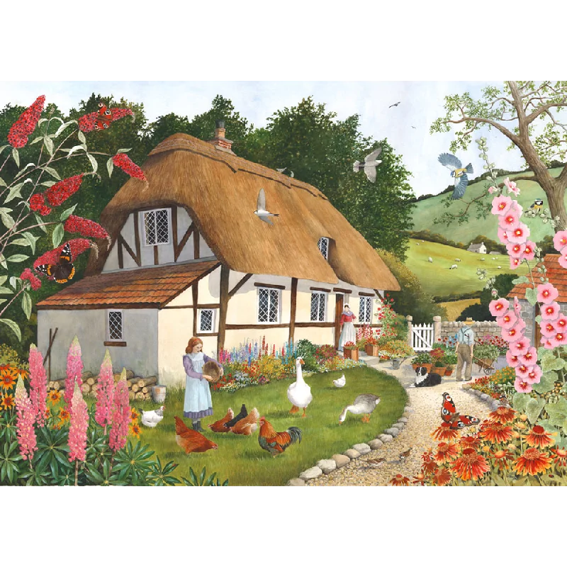 Multi-level puzzles The House of Puzzles Pretty As A Picture, Big 500 Piece Jigsaw Puzzle