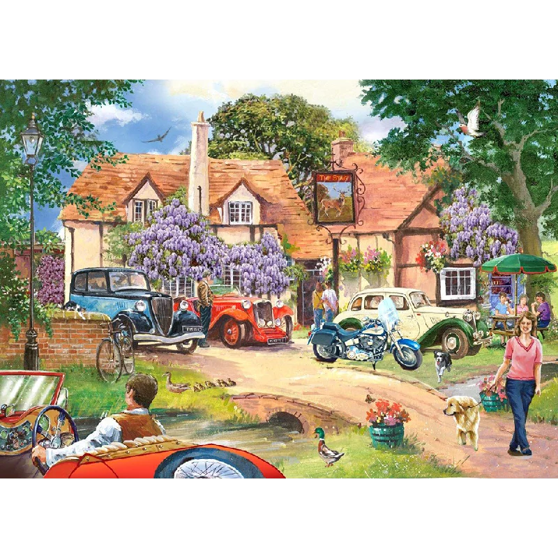 Logical puzzles The House of Puzzles Pub Lunch, Big 250 Piece Jigsaw Puzzle