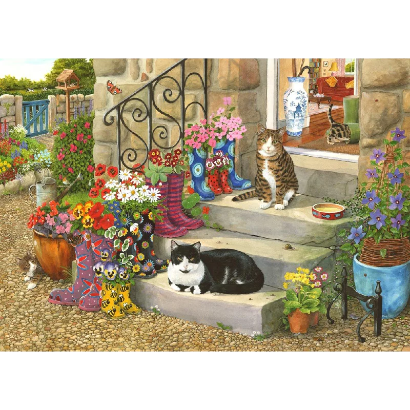 Casual games The House of Puzzles Puss 'n' Boots, Big 500 Piece Jigsaw Puzzle