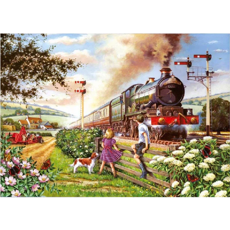 Social games The House of Puzzles Railway Children, Big 500 Piece Jigsaw Puzzle