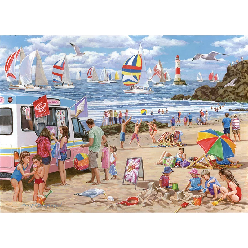 Educational games The House of Puzzles Regatta Day, Big 500 Piece Jigsaw Puzzle