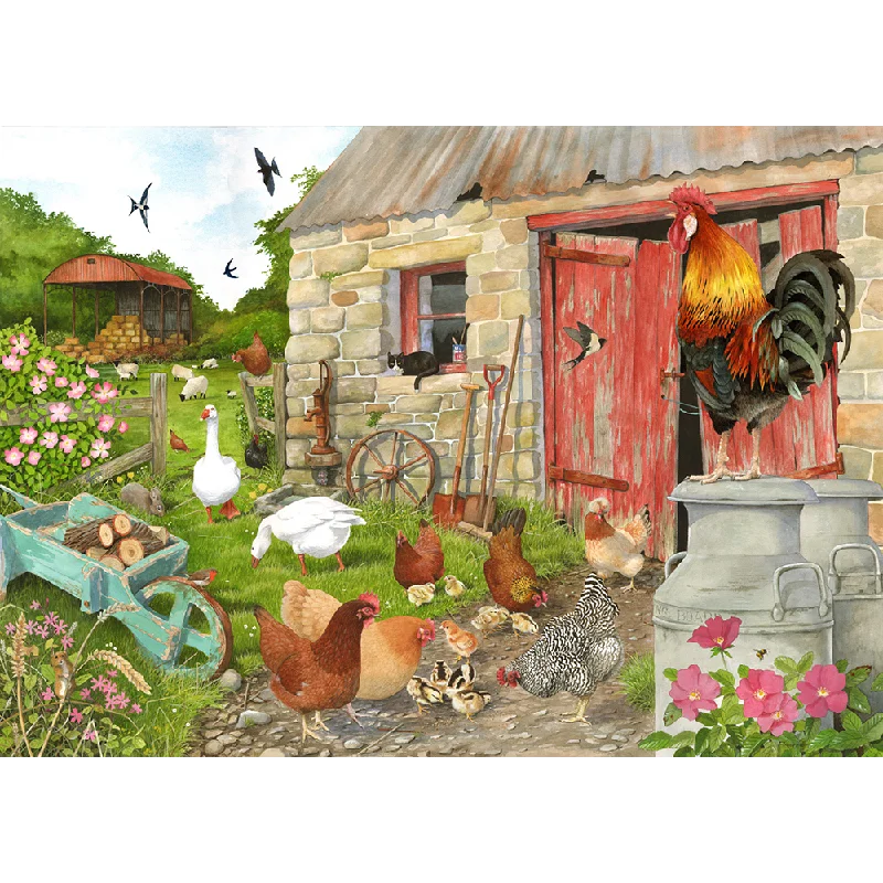 Strategic puzzles The House of Puzzles Ruling The Roost, Big 500 Piece Jigsaw Puzzle